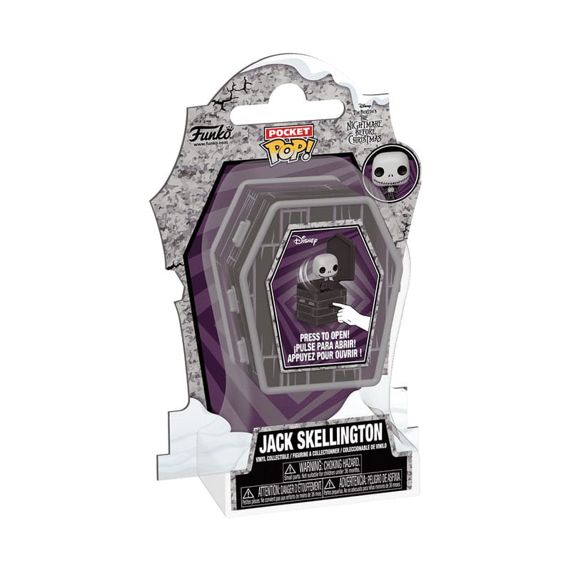 Nightmare Before Christmas: POP Pocket Coffin Jack Skellington 6cm Nightmare Before Christmas: POP Pocket Coffin Jack Skellington 6cm