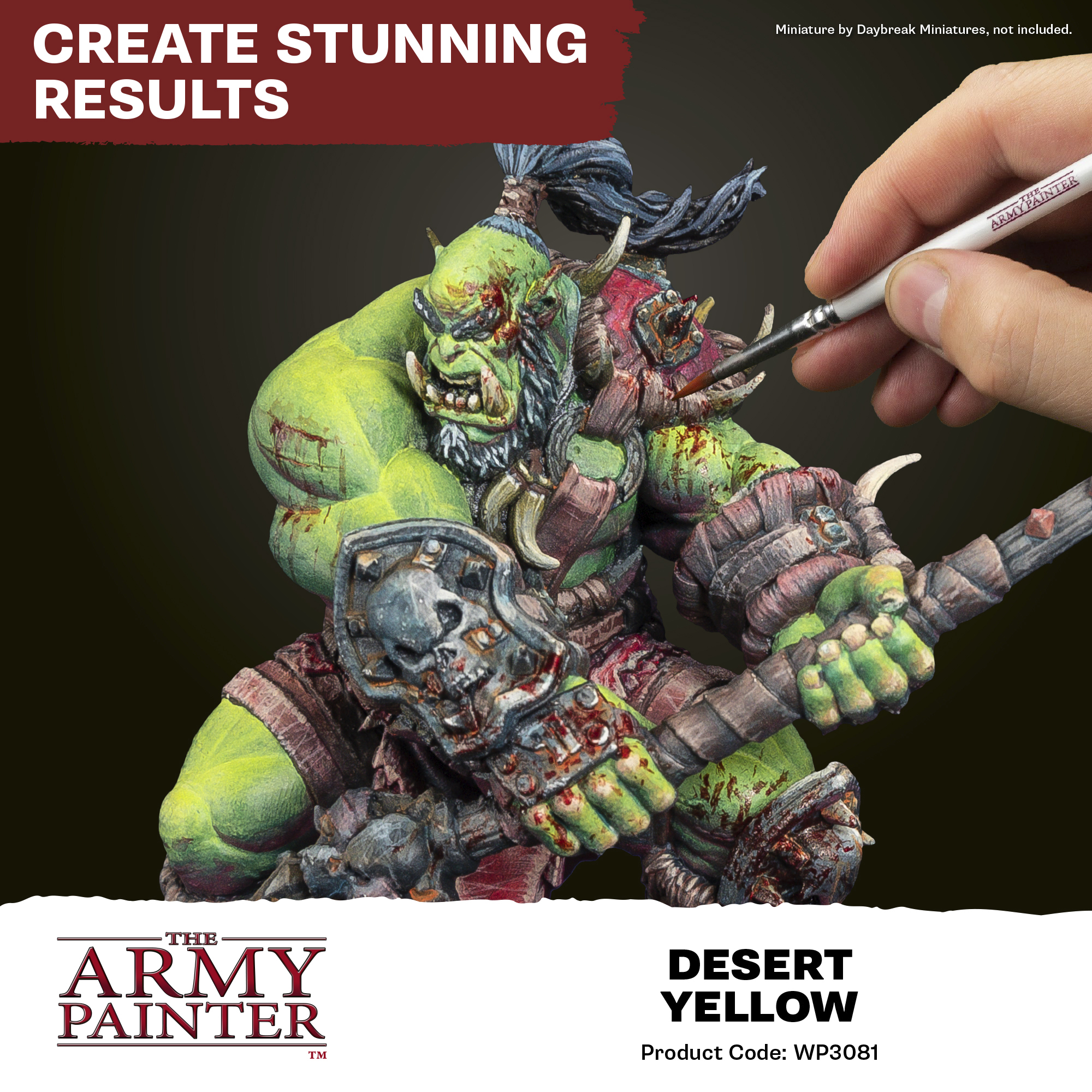 Army Painter: WP Fanatic - Desert Yellow Army Painter: WP Fanatic - Desert Yellow