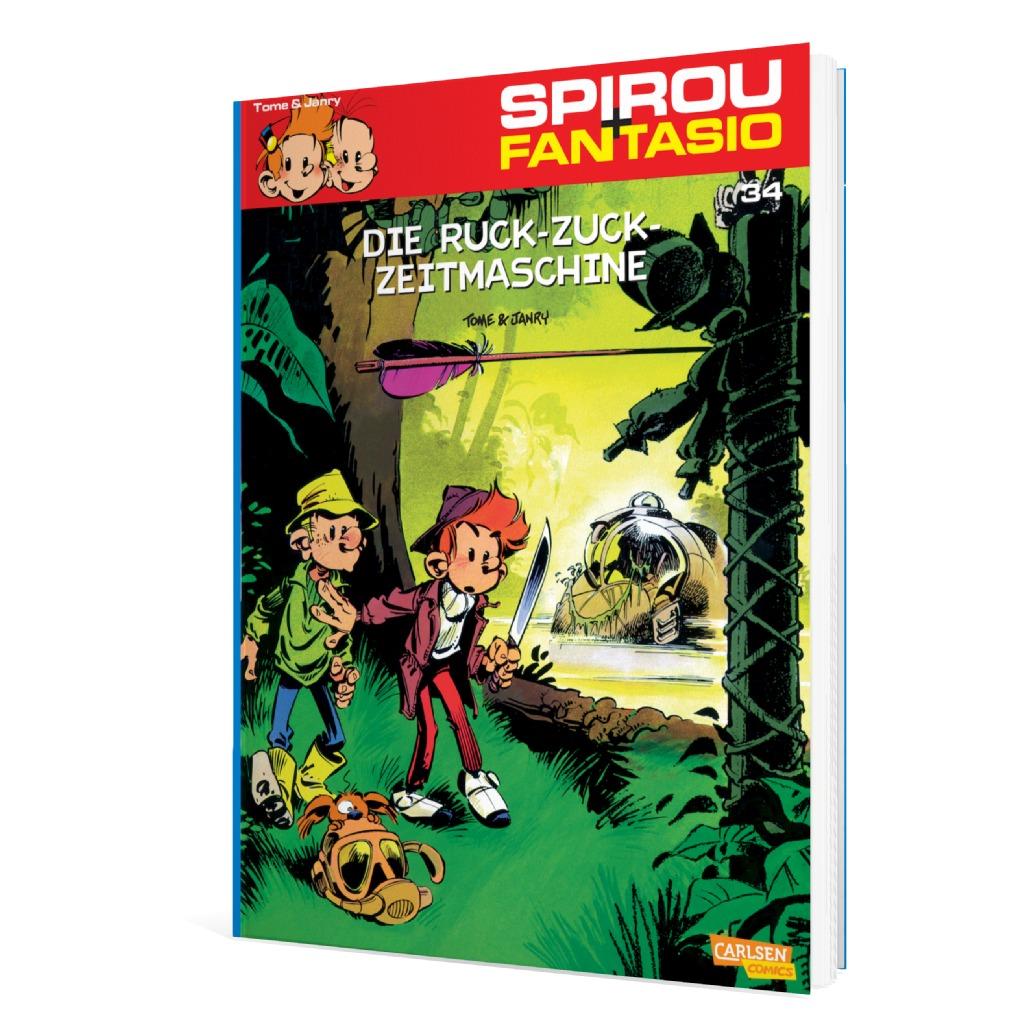 Spirou & Fantasio Bd.34: Die Ruck-Zuck-Zeitmaschine (Neuausgabe) Spirou & Fantasio Bd.34: Die Ruck-Zuck-Zeitmaschine (Neuausgabe)