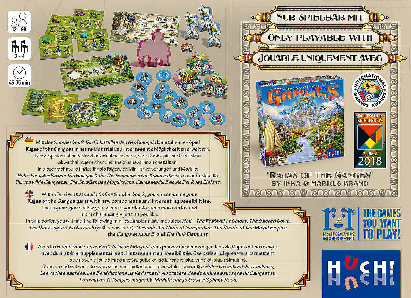 Rajas of the Ganges - Goodie Box 2 Rajas of the Ganges - Goodie Box 2