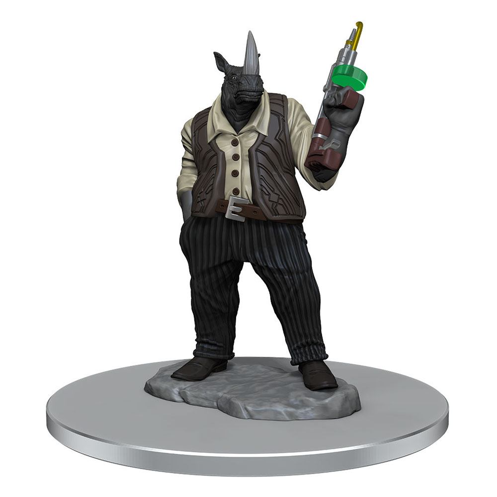 Magic Miniatures: Freelance Muscle and Rhox Pummeler