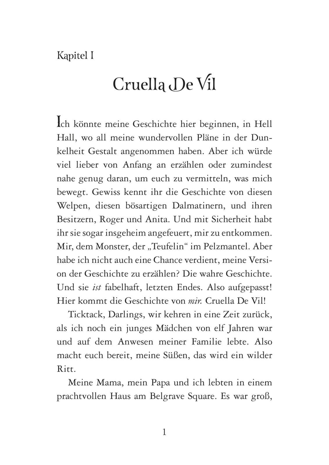 Disney Villains Bd.7: Cruella, die Teufelin