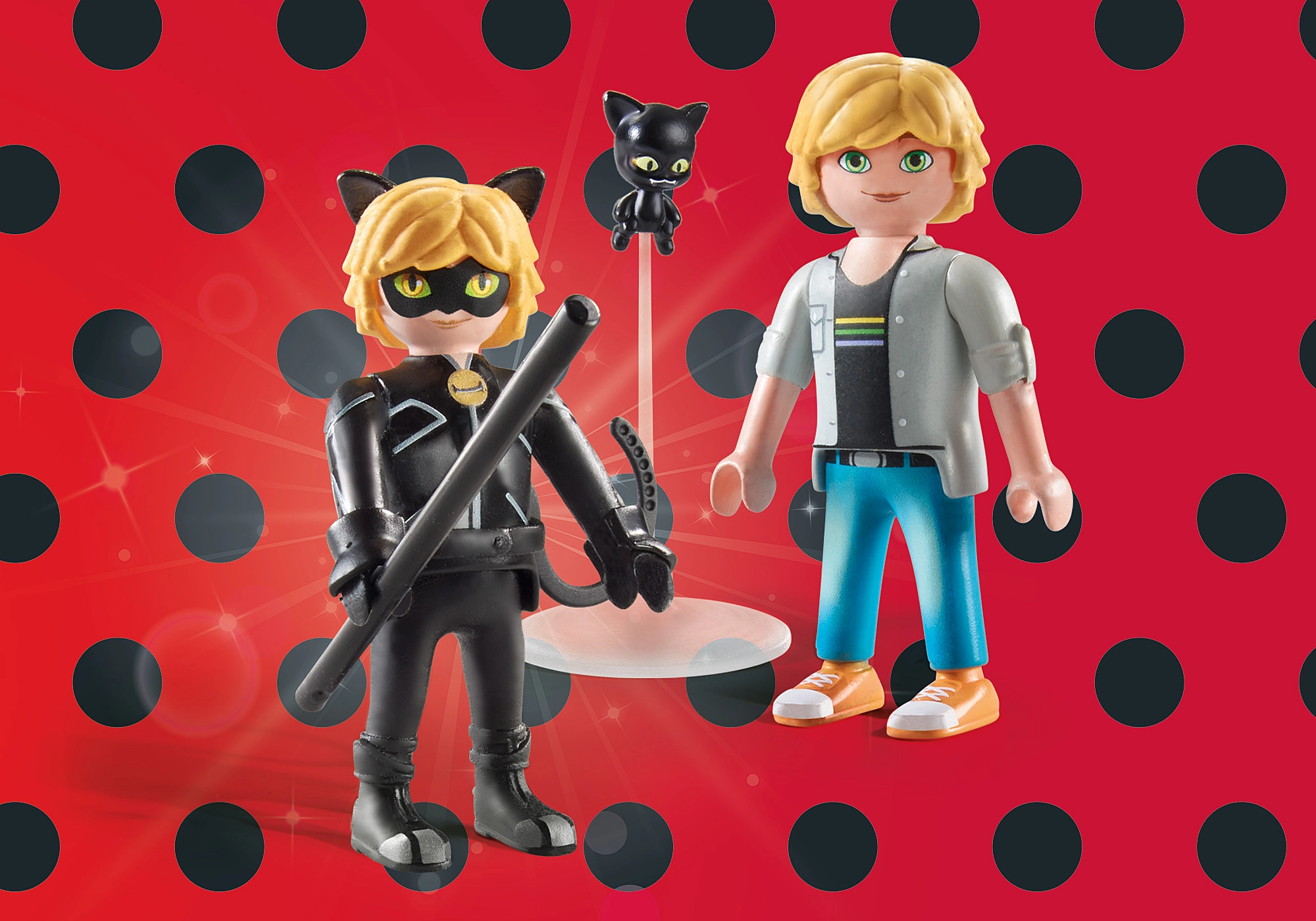 Playmobil: Miraculous - Adrien & Cat Noir