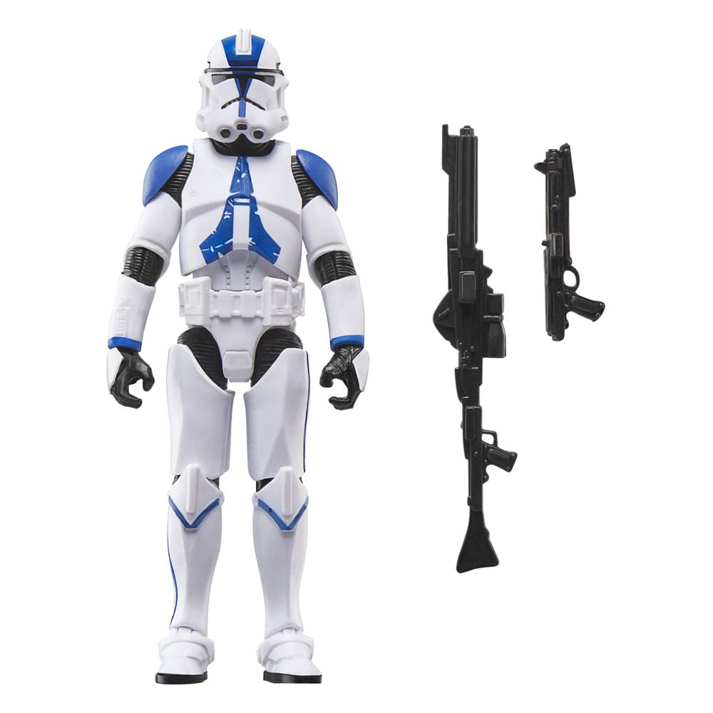 Star Wars AF: Vintage Collection Clone Trooper (501st Legion) 10cm Pistole, Waffe, Person, Helm