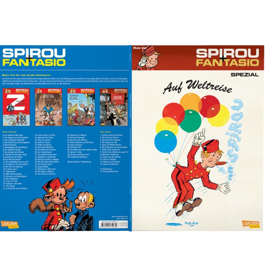 Spirou & Fantasio Spezial Bd.13: Auf Weltreise