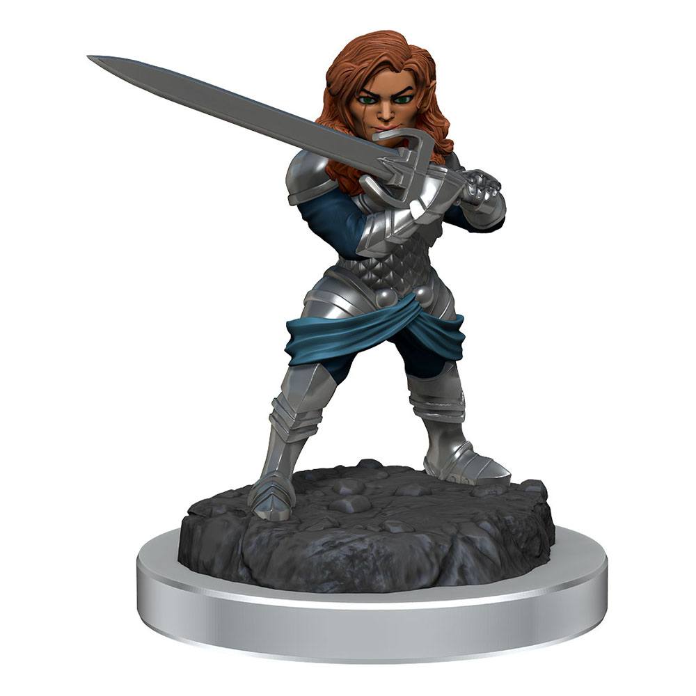 Critical Role Miniatures: Female Human Wizard & Female Halfling