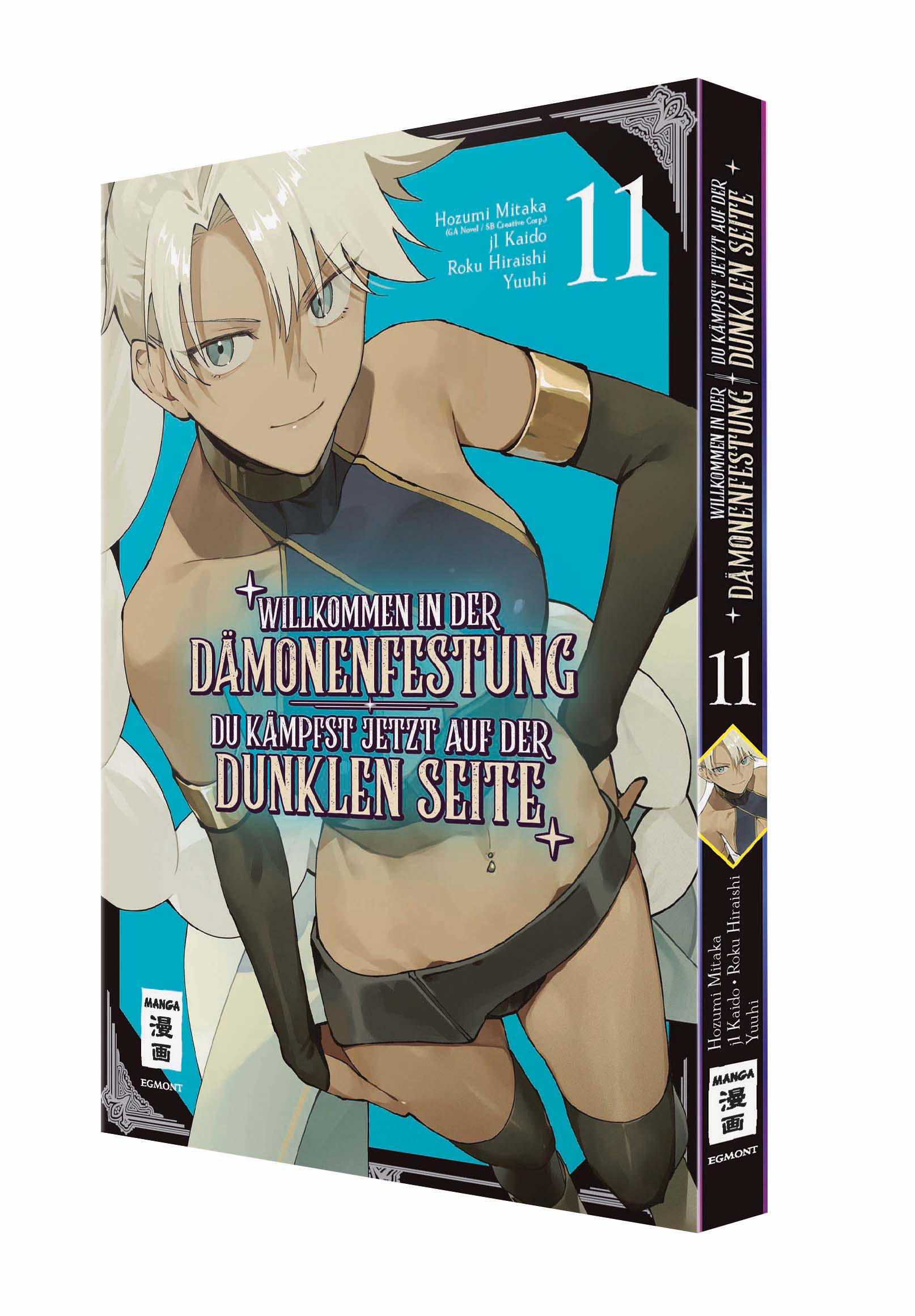 manga, dämonenfestung?, dunkle fantasy, cover art, mangaka?