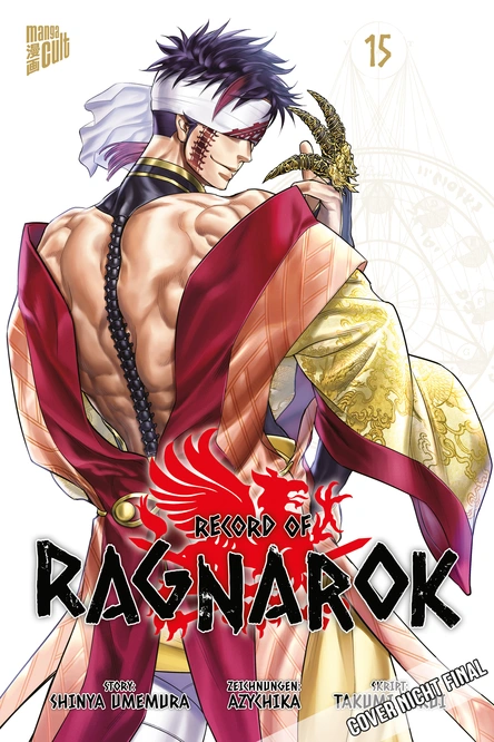 Record of Ragnarok Bd.15 manga, Ragnarok, character, samurai, bandage