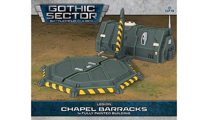 Battlefield in a Box: Legion Chapel Barracks (Gothic Sector)