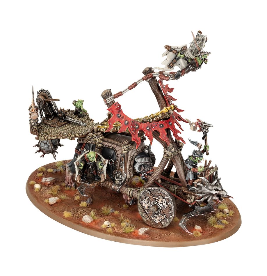 Warhammer: Gloomspite Gitz - Doom Diver Catapult Warhammer: Gloomspite Gitz - Doom Diver Catapult