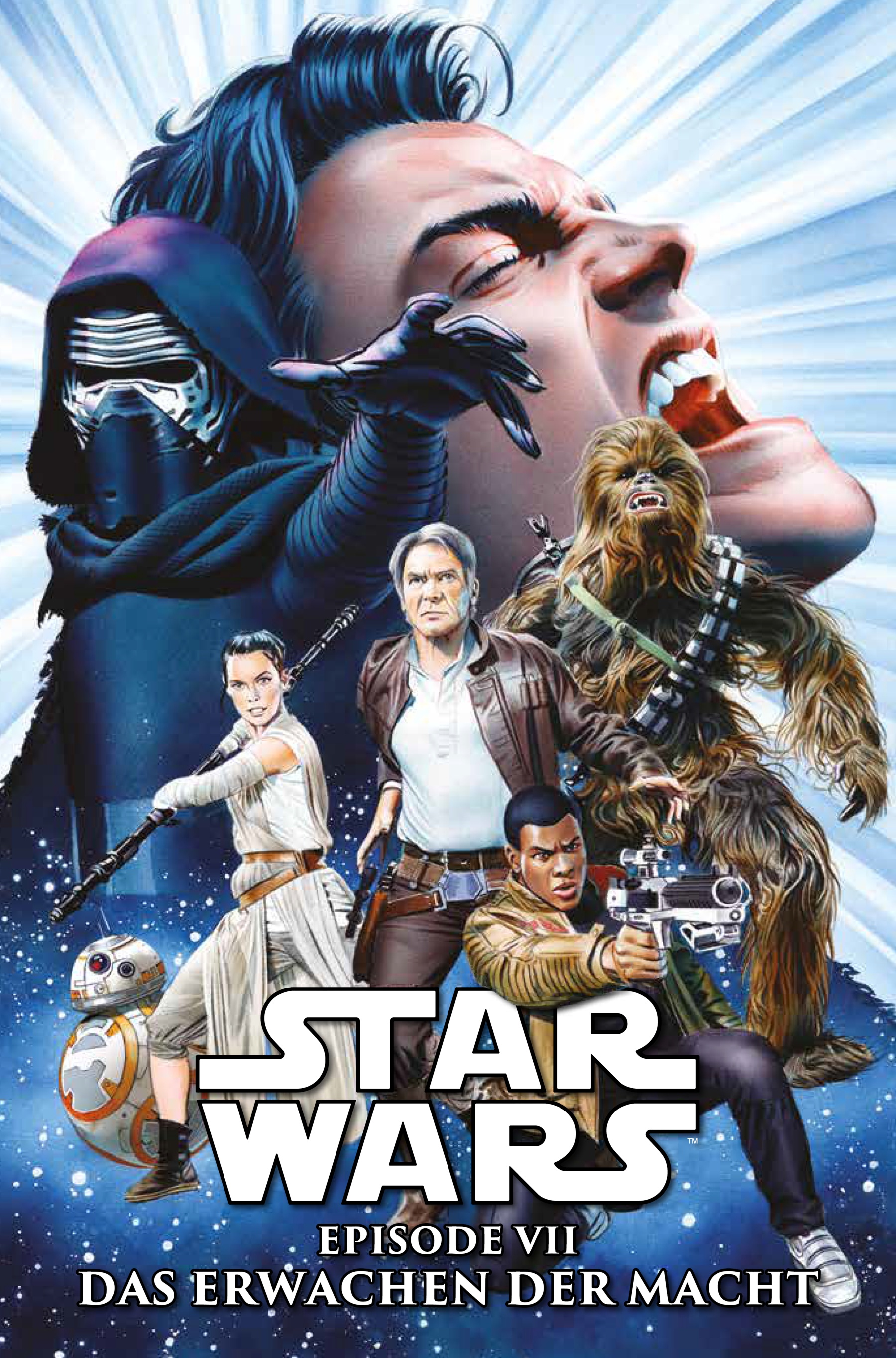 Star Wars, Poster, Action, Charaktere, Kampfszene