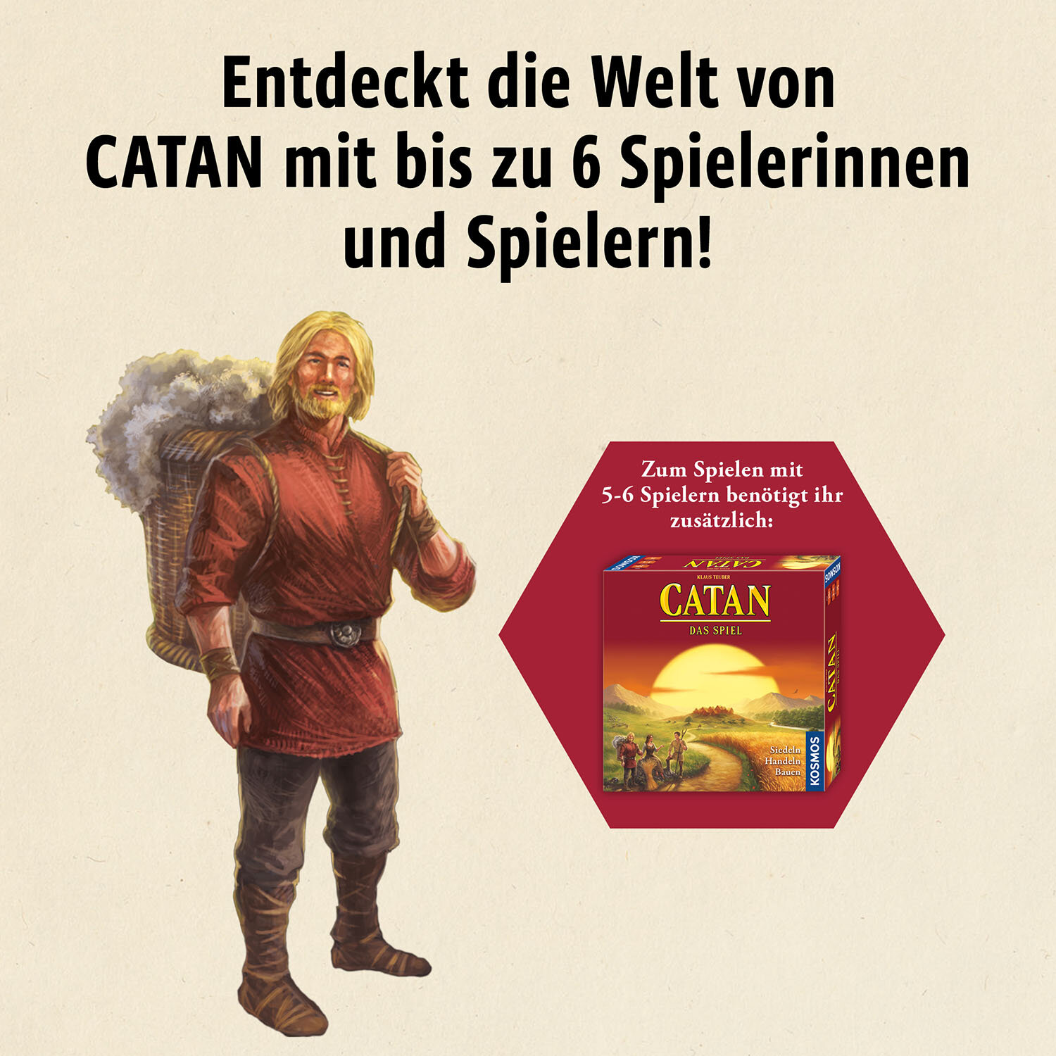 CATAN - Ergänzung 5-6 Spieler CATAN - Ergänzung 5-6 Spieler