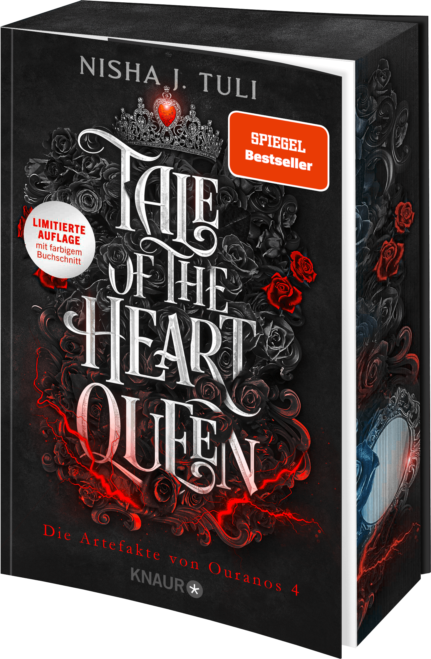 Artefakte von Ouranos Bd.4: Tale of the Heart Queen Buch, Hardcover, Schwarz, Rosen, Kunstwerk