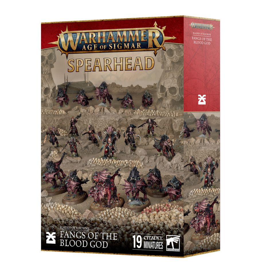 Age of Sigmar: Blades of Khorne - Spearhead Fangs of the Blood God Age of Sigmar: Blades of Khorne - Spearhead Fangs of the Blood God