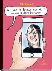 Graphic novel, Buchcover, Illustration, Handy, Porträt auf Telefon
