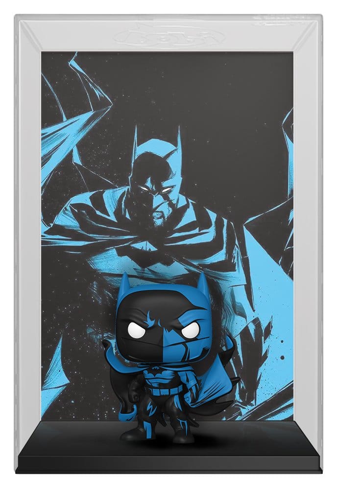 Batman: POP Batman Black & Blue Comic Cover (27) Batman-Figur, Funko Pop, Nachtblau, Display-Regal, Comic-Figur
