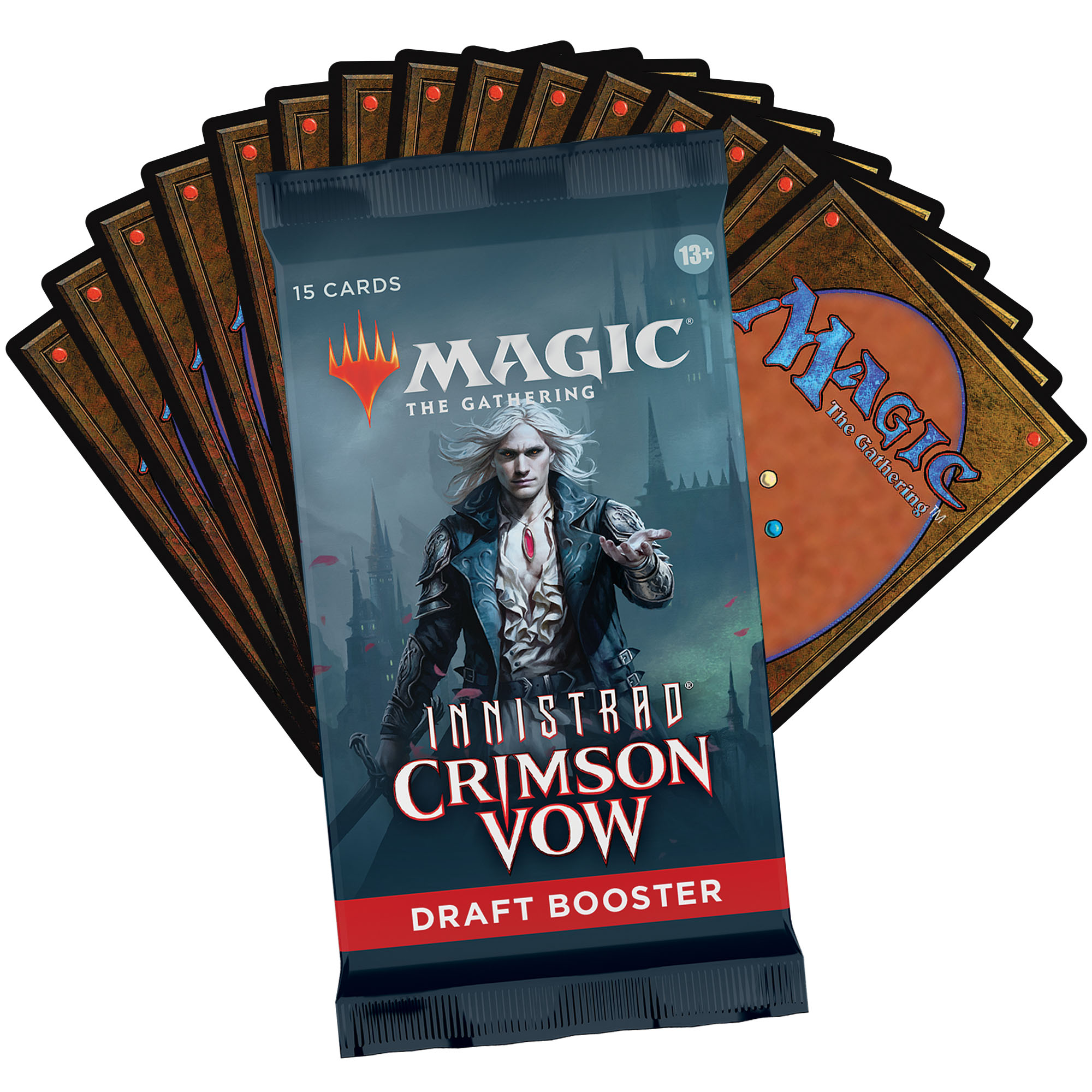 Magic CCG: Innistrad - Crimson Vow Draft Booster Dsiplay Magic CCG: Innistrad - Crimson Vow Draft Booster Dsiplay