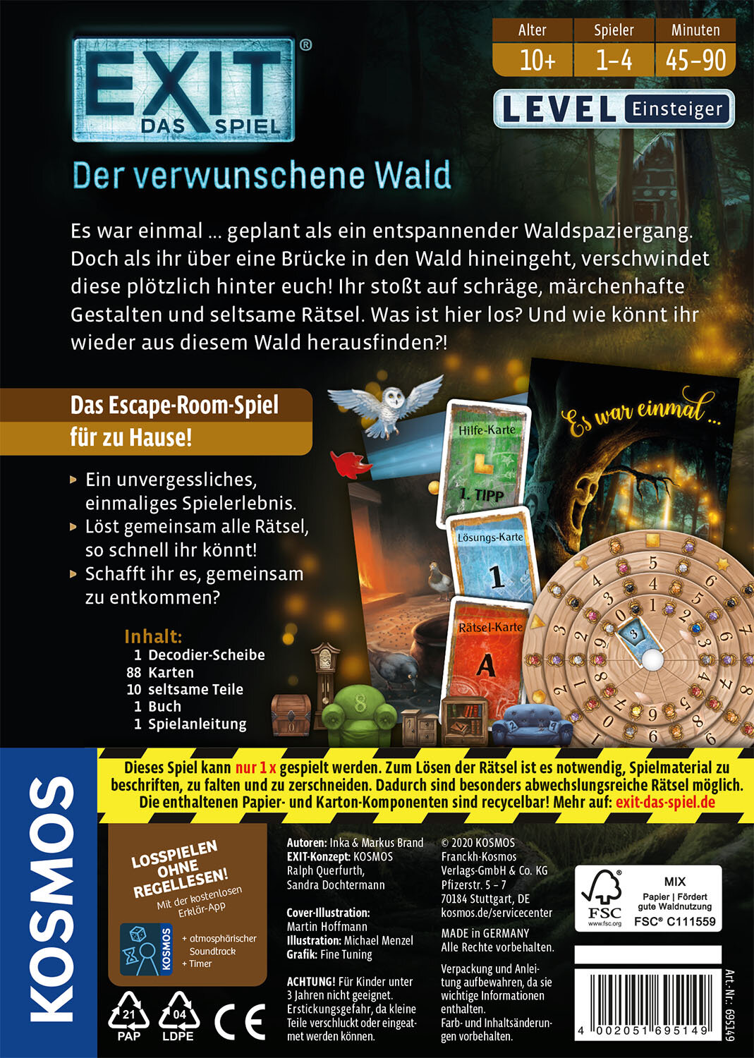 Exit: Das Spiel: Der verwunschene Wald Exit: Das Spiel: Der verwunschene Wald
