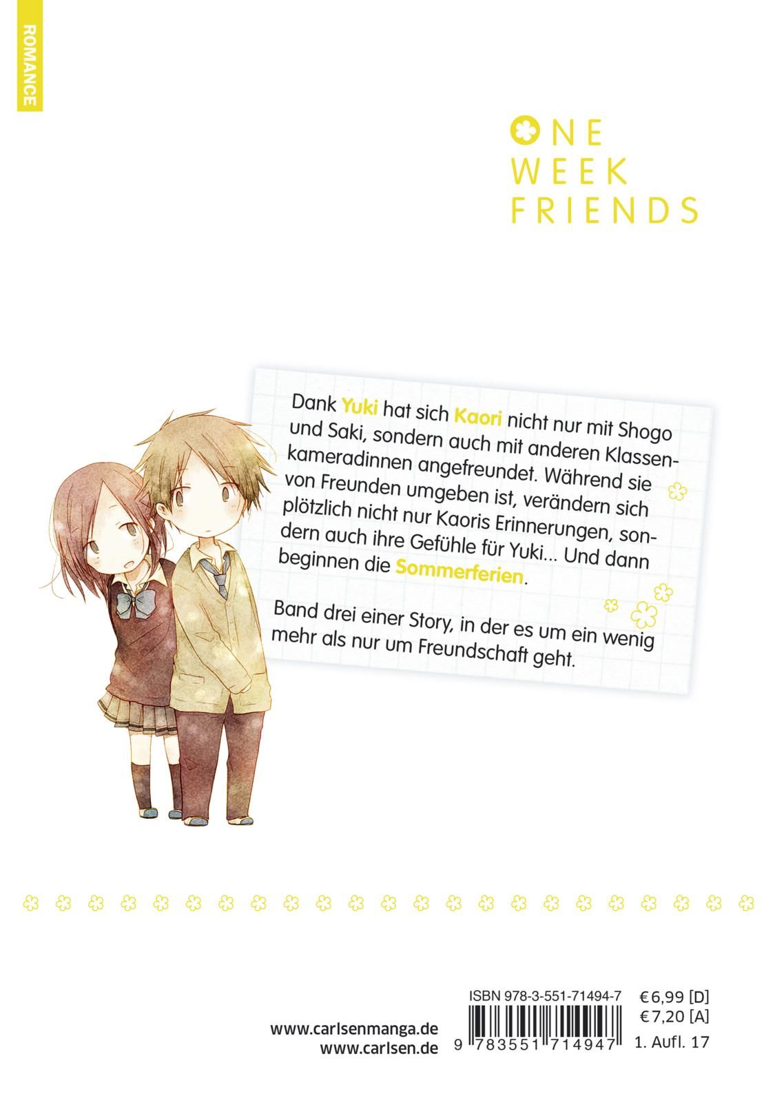 One Week Friends Bd.3 One Week Friends Bd.3