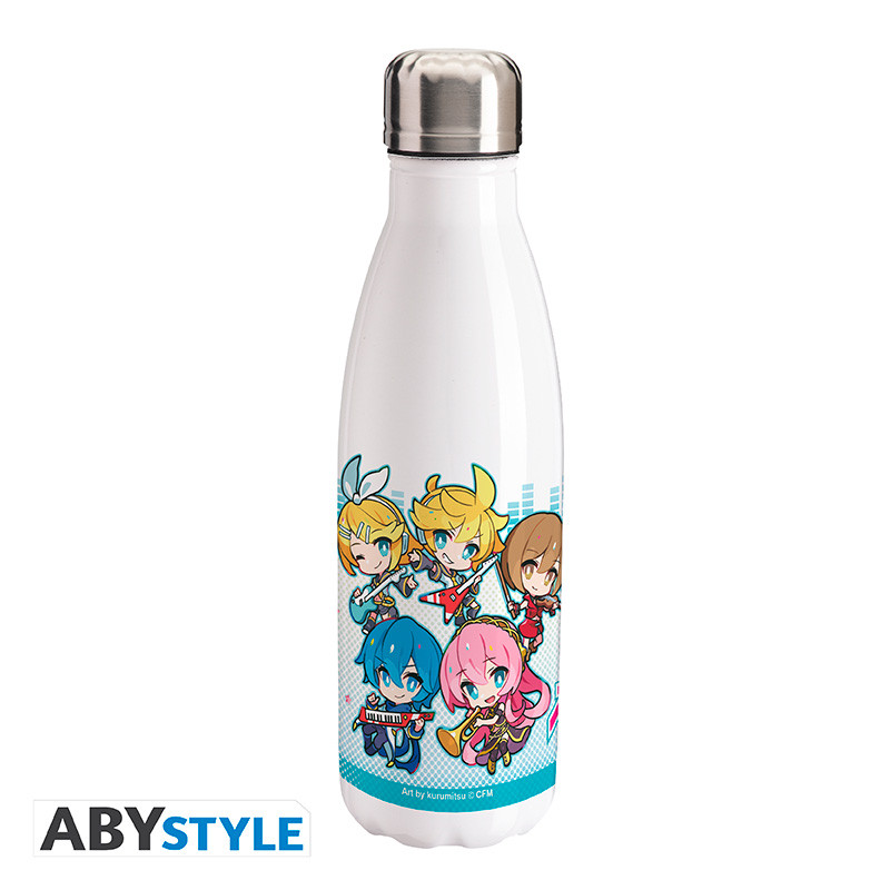 Hatsune Miku: Trinkflasche Cryptonloid weiß Hatsune Miku: Trinkflasche Cryptonloid weiß