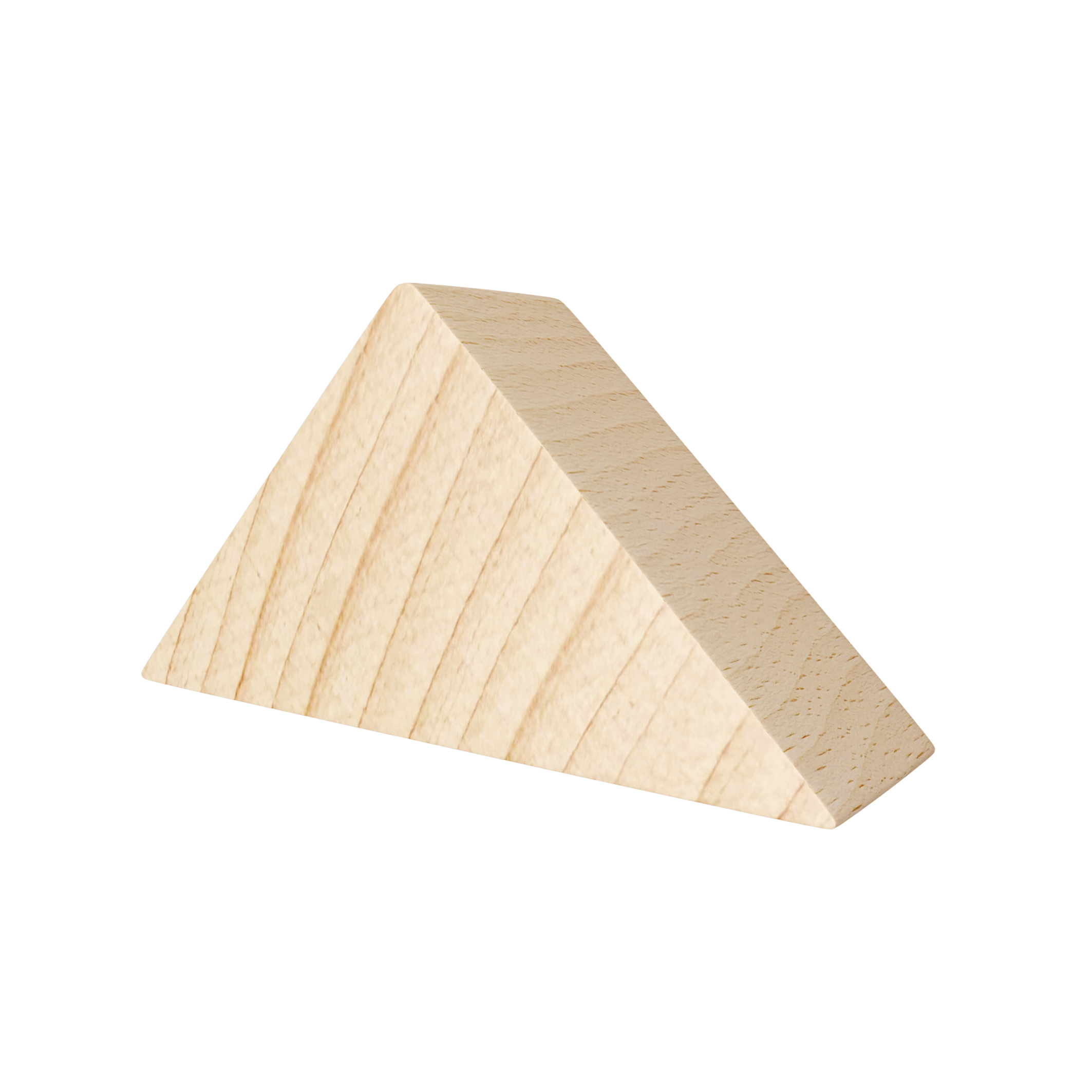 Extraviele Bausteine-Set Holzblock, Pyramide, Holz, Naturholz, Wendepunkt
