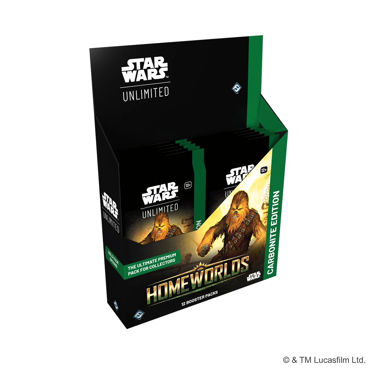 Star Wars Unlimited CCG: Homeworlds Carbonite Booster Display Star Wars, Homeworlds, booster packs, card game, limited edition