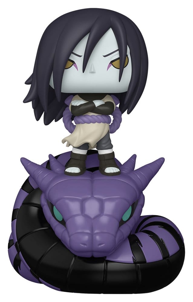 Naruto: POP Orochimaru with Manda (143) 15cm Figur, Kunststofffigur, Chibi, Drache, Violett
