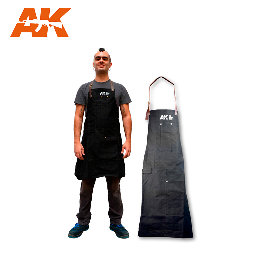 AK: Malschürze Schwarz AK: Malschürze Schwarz