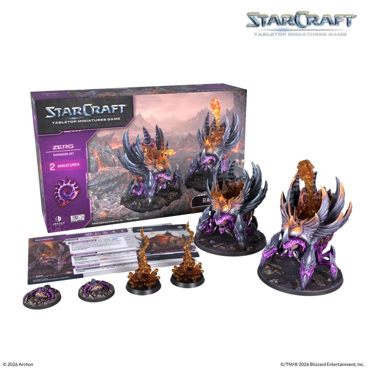 StarCraft, Miniaturen, Erweiterung, Zerg, Statuetten