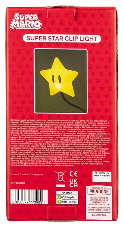 stern, Clip-Licht, Stern-Licht, Mario-Zubehör, Spielzeuglicht