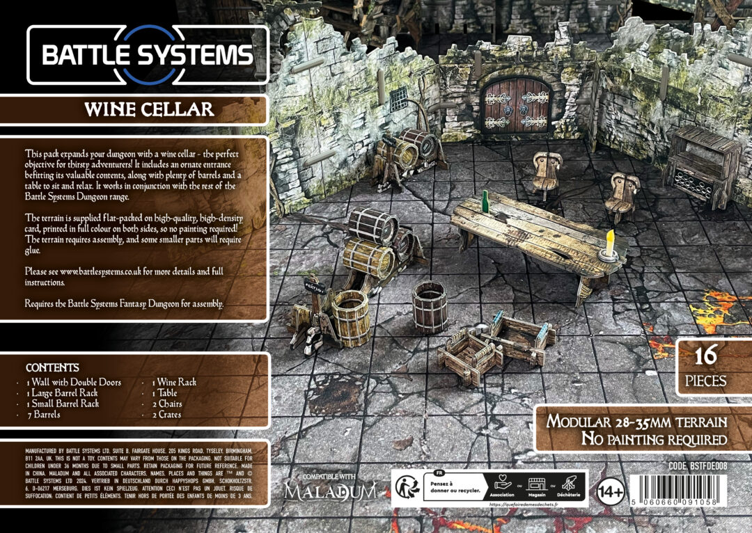 Battle Systems: Wine Cellar Battle Systems: Wine Cellar