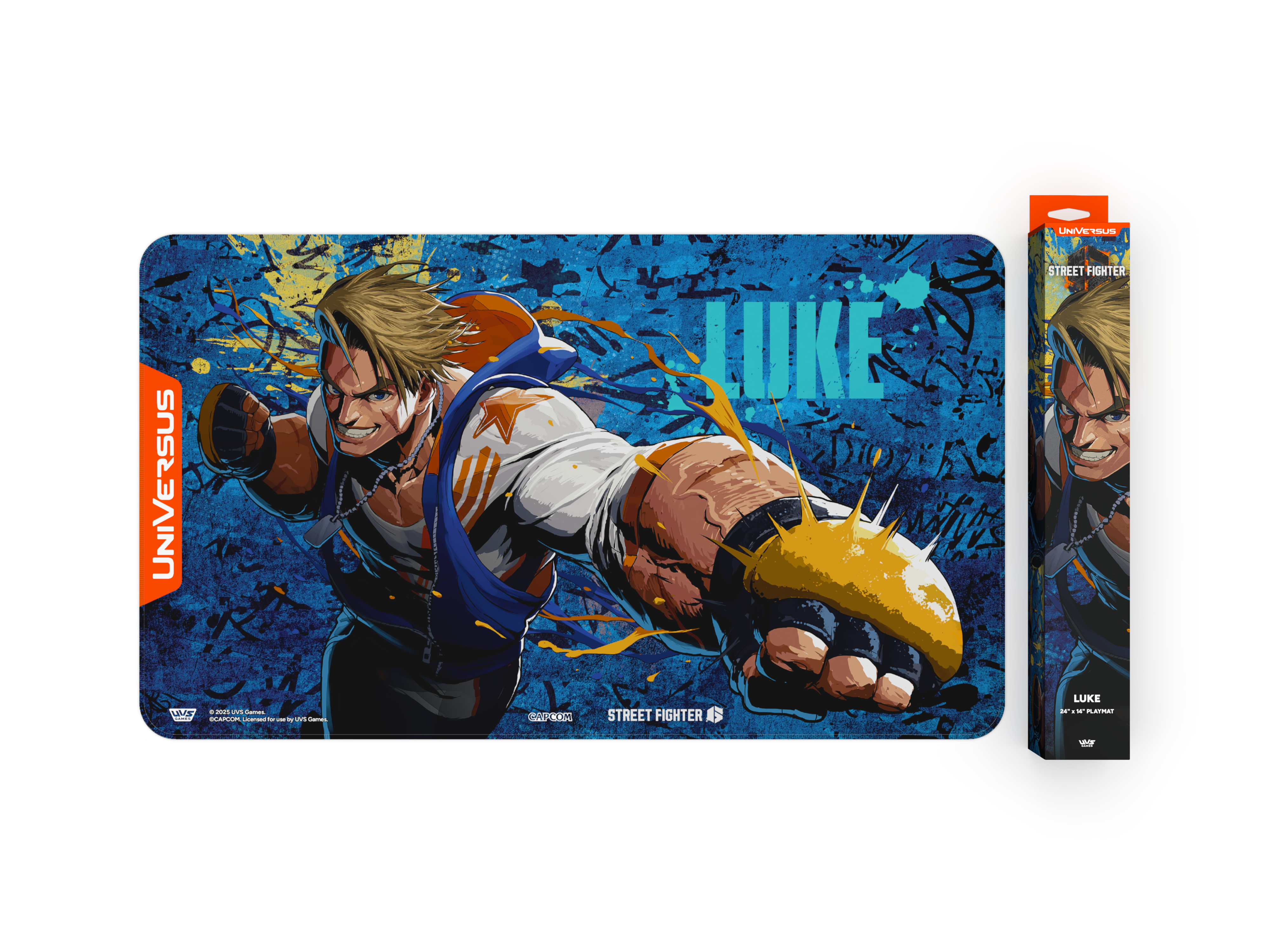 Universus CCG: Playmat Street Fighter - Luke Universus CCG: Playmat Street Fighter - Luke