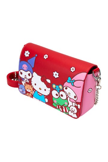 Hello Kitty: Umhängetasche Hello Kitty & Friends rot