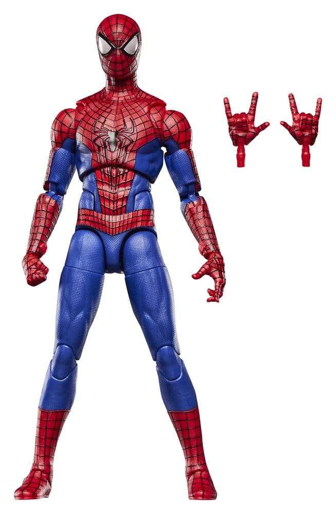Marvel Legends AF: Amazing Spider-Man (No Way Home) 15cm Actionfigur, Spider-Man, Kostüm, Figur, Spielzeug