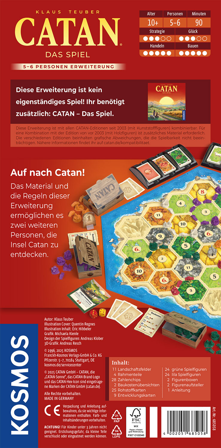 Catan: Das Spiel 5/6 2025 Catan: Das Spiel 5/6 2025