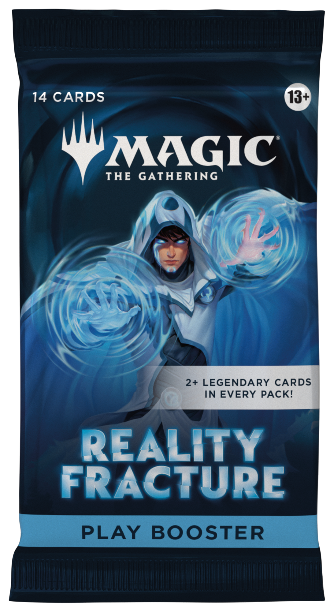 Magic: The Gathering, Reality Fracture, Play Booster, 14 cards, Blue booster pack