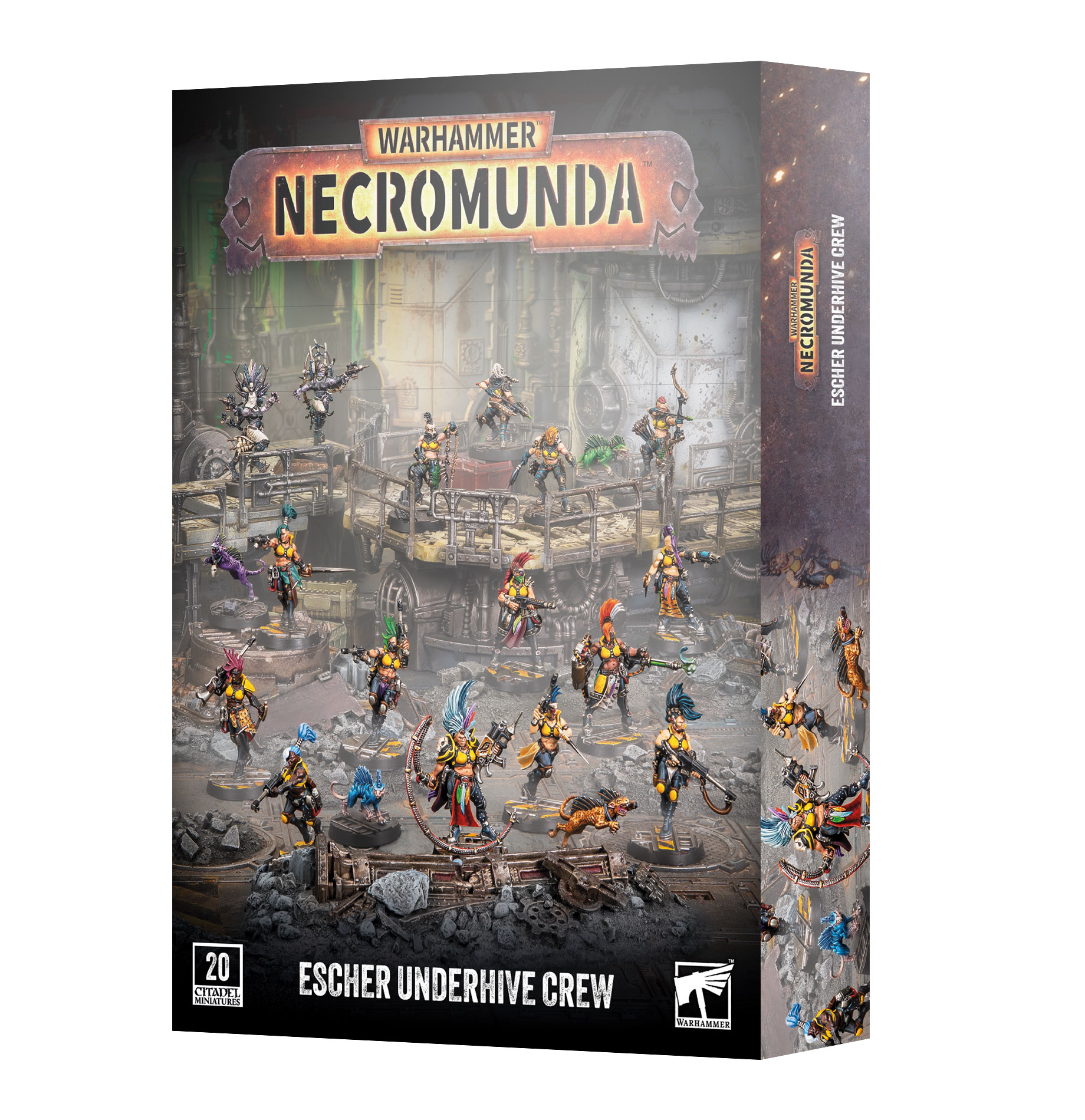 Necromunda, Escher, Underhive, Miniaturen, Tabletop