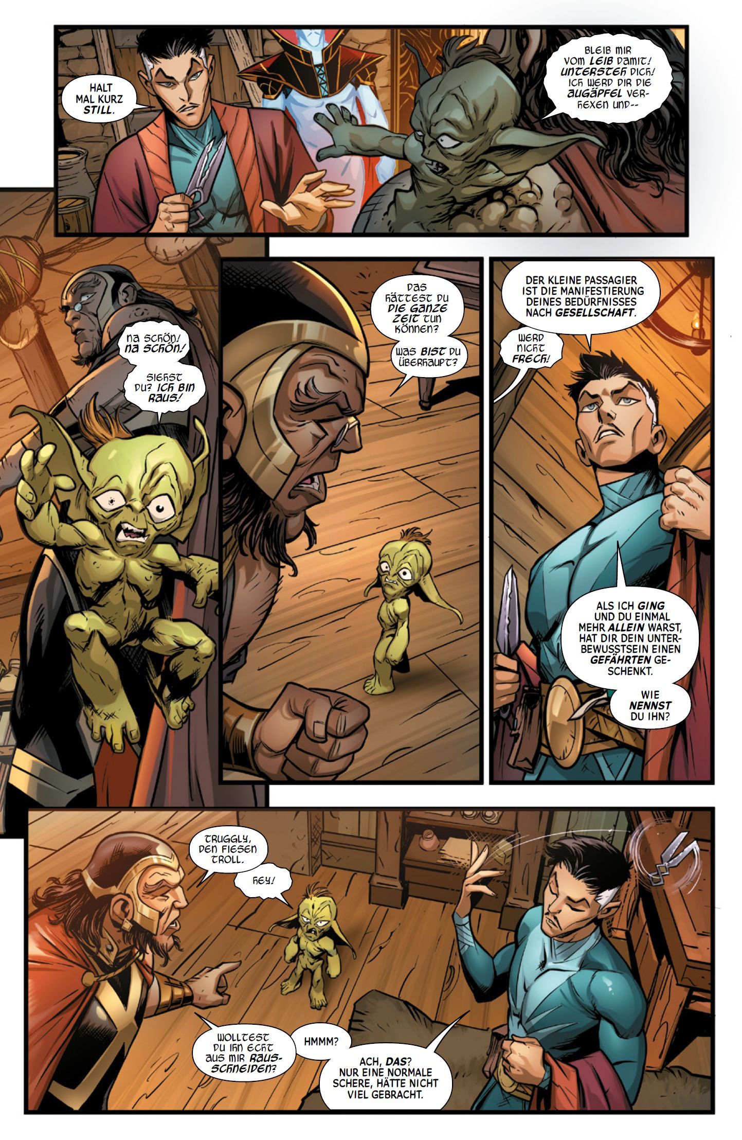 Comic, Fantasy, Gnome, Knife, Man
