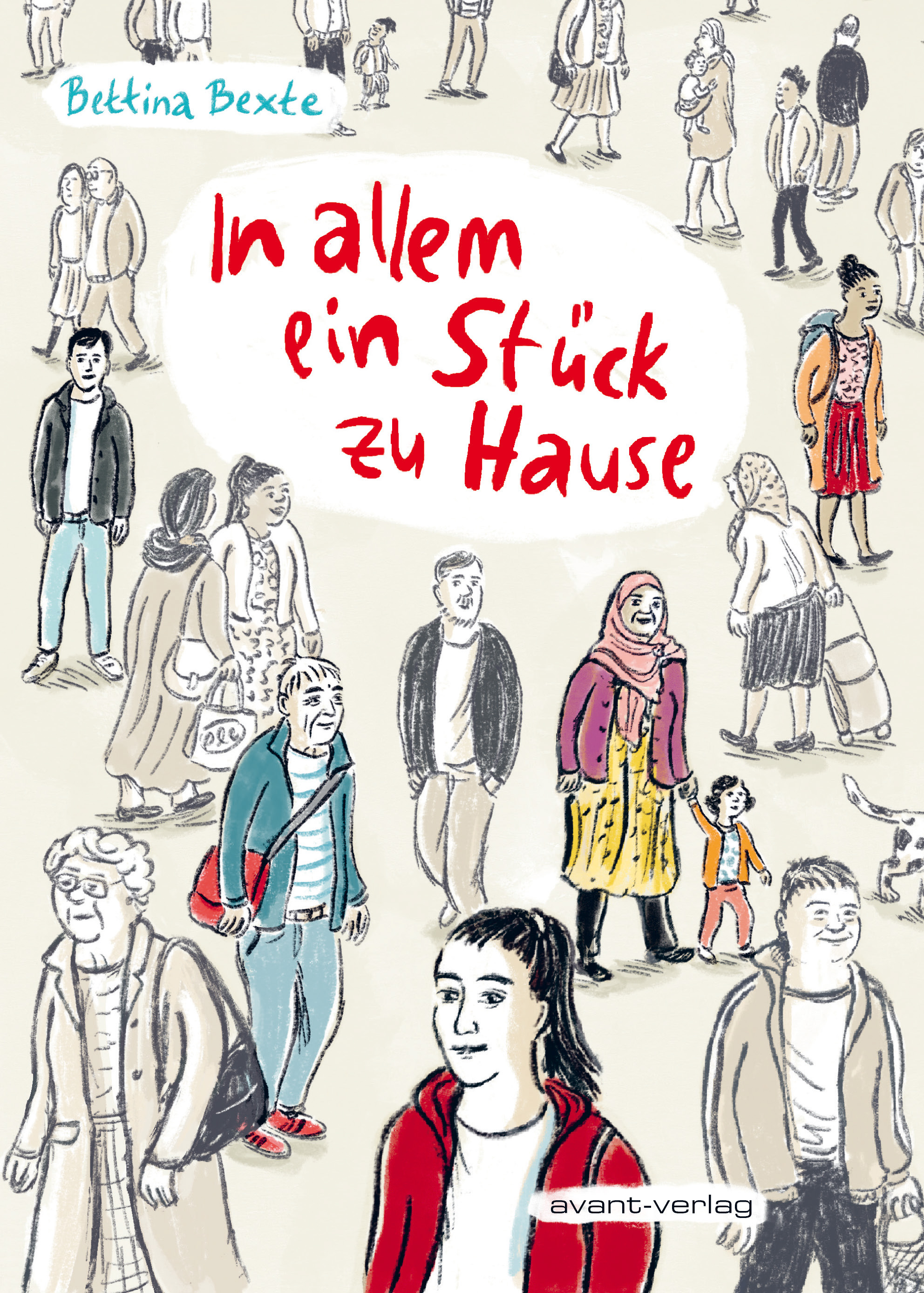In allem ein Stück zu Hause Buch, Comics, Veröffentlichung, Person, Frau