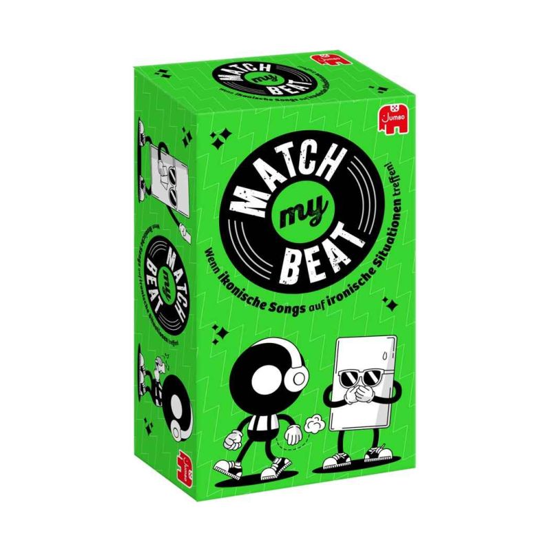 Match my beat Kartenspiel, My Beat, Match my Beat, ironomische Songs, Jumbo Pack
