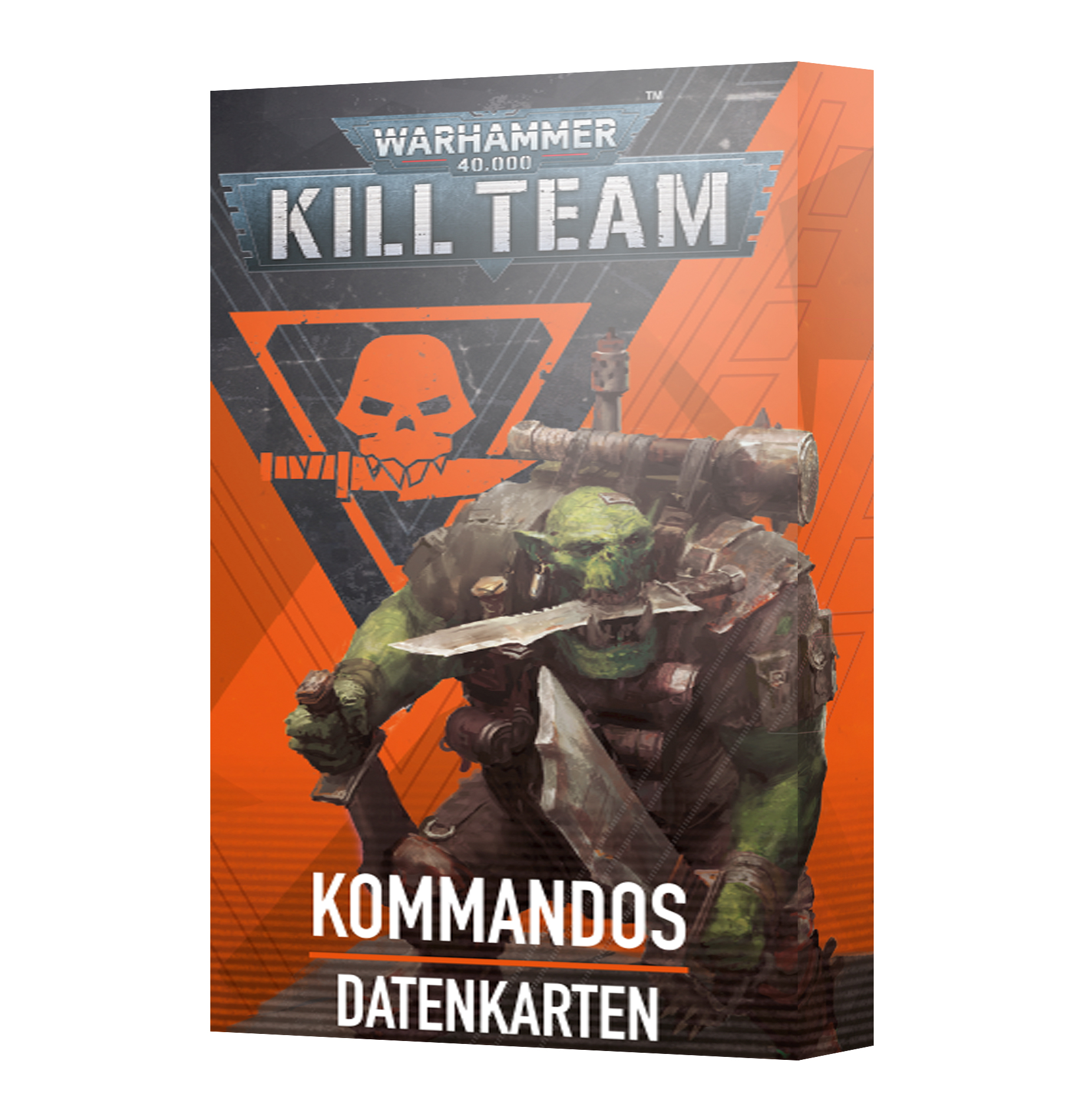 Kill Team, Datenkarten, Kommandos, Ork, Miniaturengruppenkarten