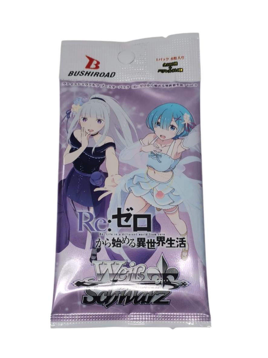 Weiß Schwarz CCG: Re:Zero - Starting Life in another World Vol.3 Boosterpack (japanisch)