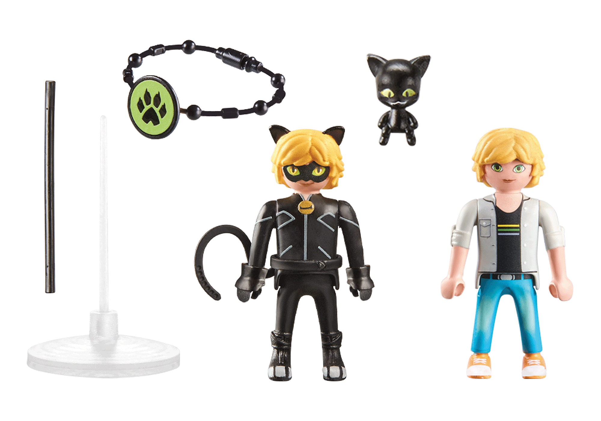 Playmobil: Miraculous - Adrien & Cat Noir Playmobil: Miraculous - Adrien & Cat Noir