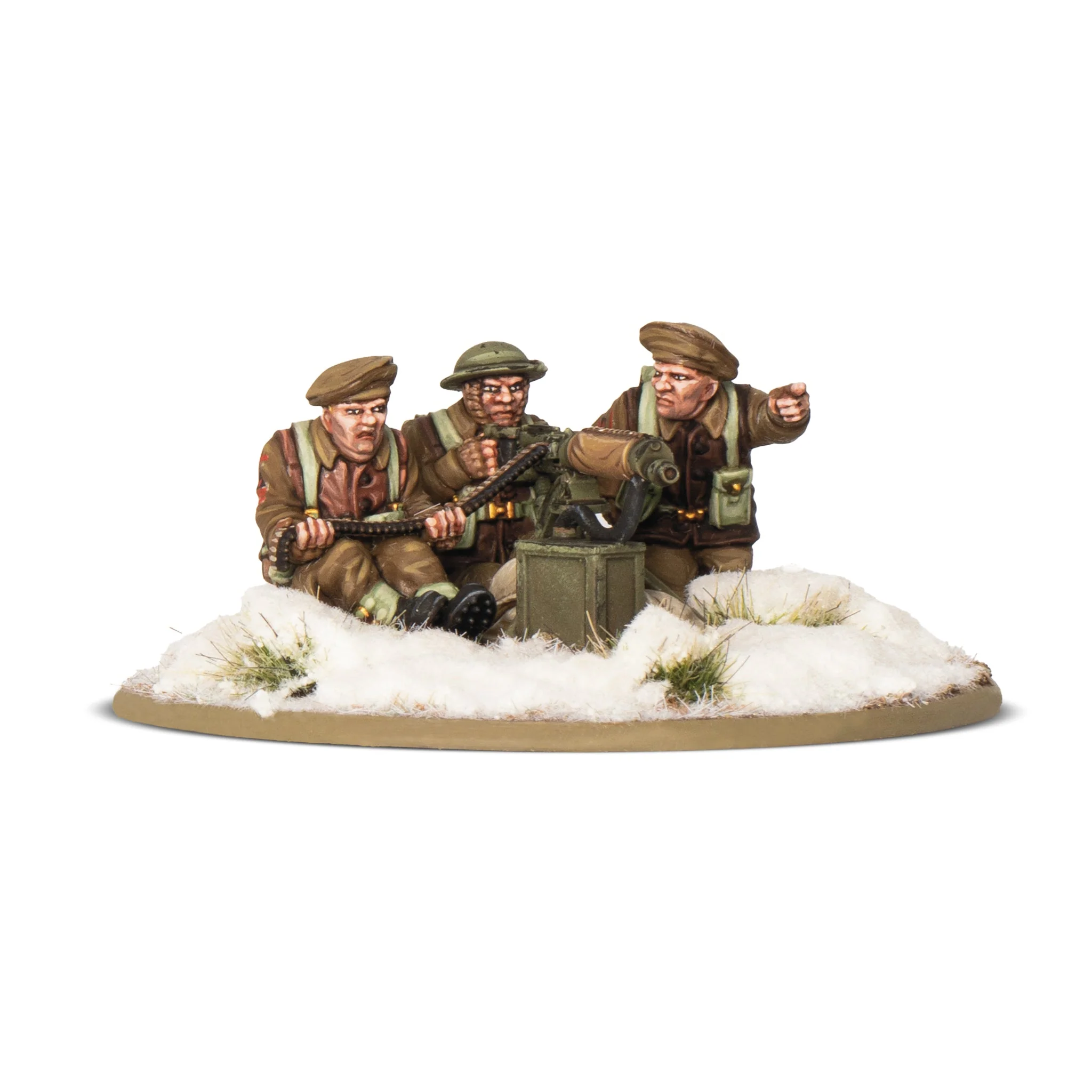 Bolt Action: British & Canadian - Infantry (winter) MMG team Bolt Action: British & Canadian - Infantry (winter) MMG team