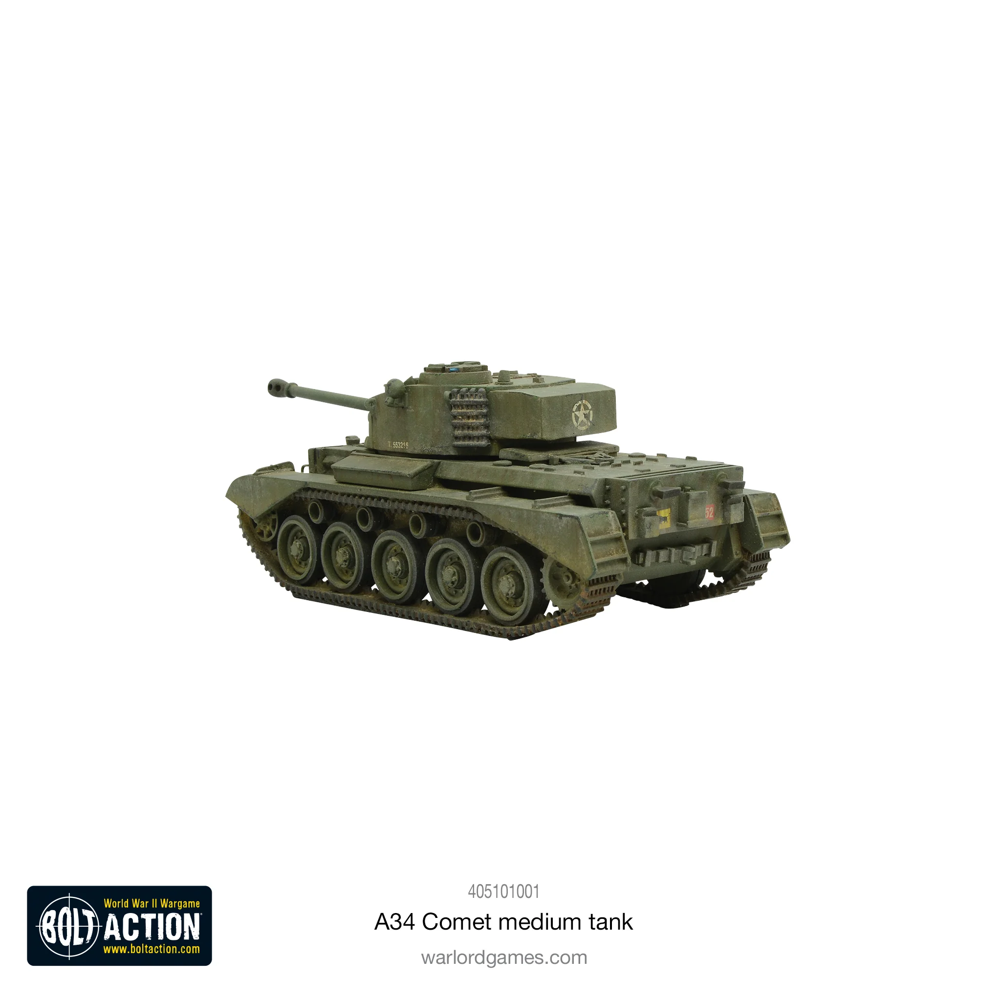 Bolt Action: British - A34 Comet Medium Tank Bolt Action: British - A34 Comet Medium Tank
