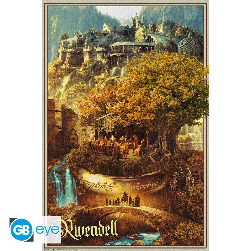 Herr der Ringe: Poster Rivendell 91.5x61cm