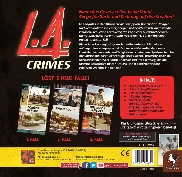 Detective: L.A. Crimes Erweiterung Detective: L.A. Crimes Erweiterung