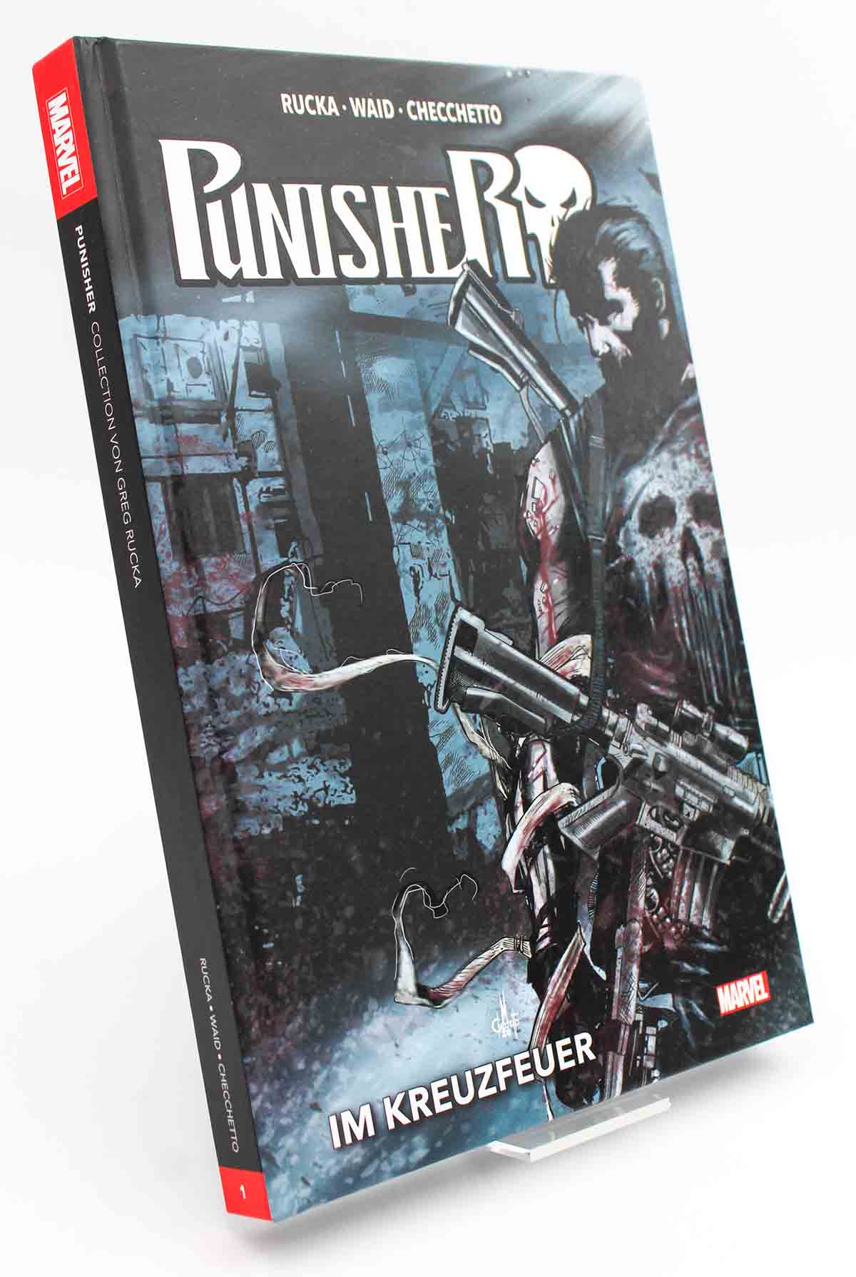 Punisher Collection von Greg Rucka Bd.1: Im Kreuzfeuer Lim./sig. (150) Punisher Collection von Greg Rucka Bd.1: Im Kreuzfeuer Lim./sig. (150)