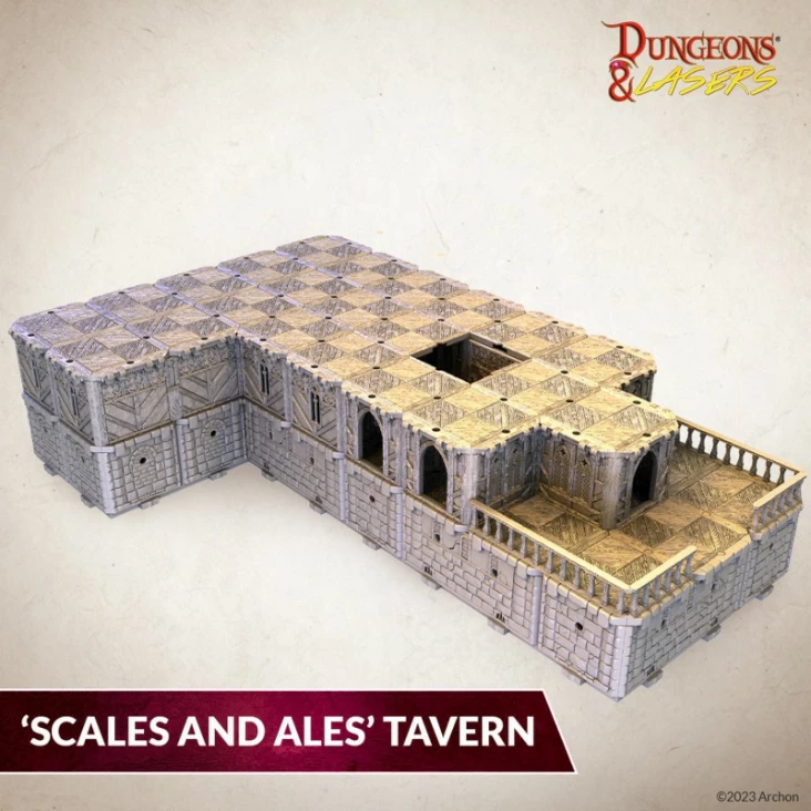 Dungeons & Lasers: Scales & Ales Tavern