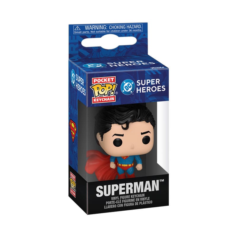 DC Comics: SAH POP New Classis - Superman 4cm Person, Gesicht, Kopf
